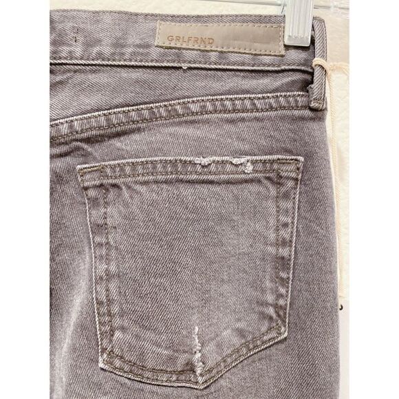 Grlfrnd Yasmin mid-rise crop Raw hem jeans - Picture 10 of 12